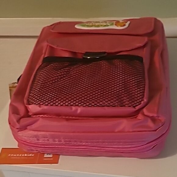 Pink Adventure Bible  Cover with Mesh Pocket - Picture 1 of 6